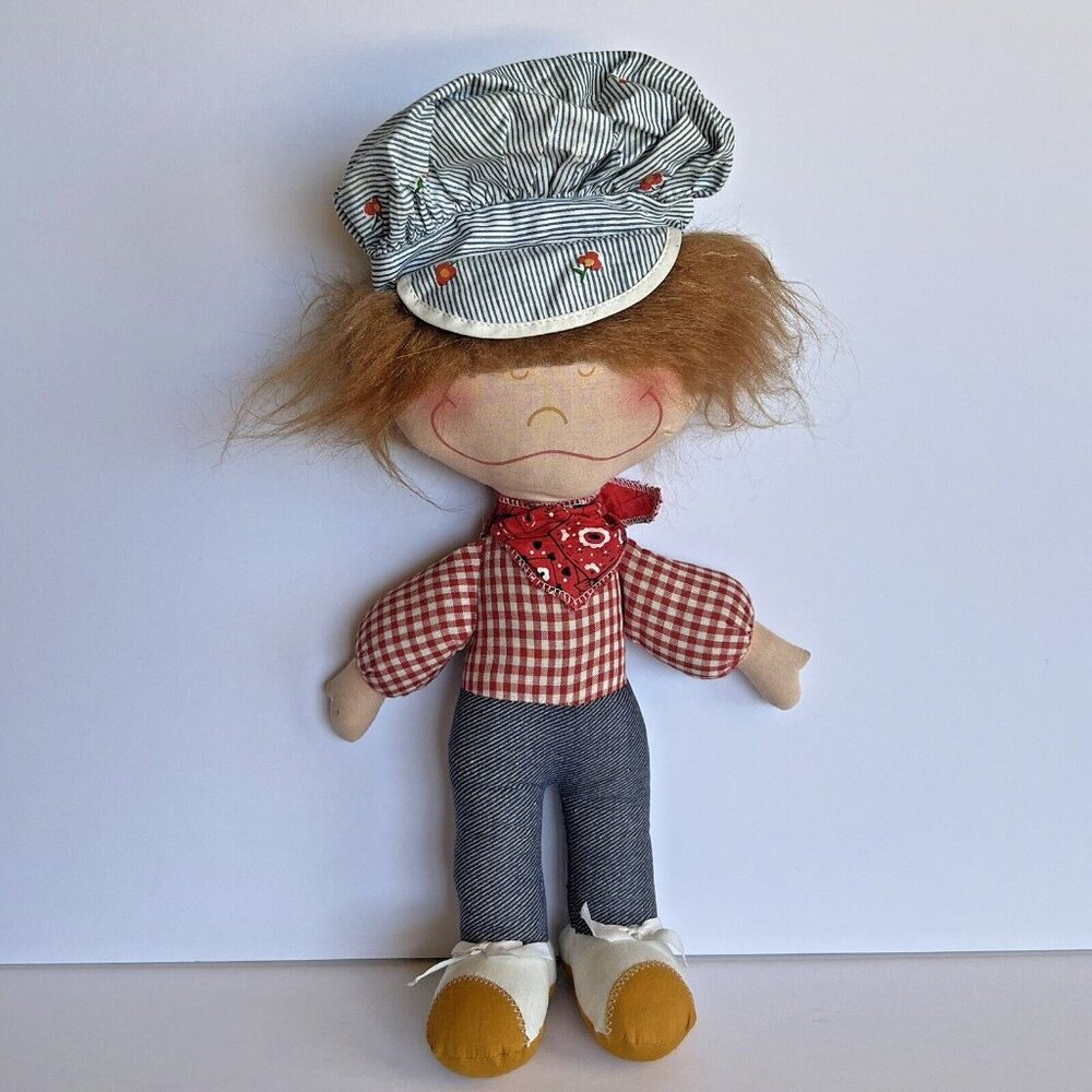 Vintage Chip Vivian Green EG Kisses Rag Doll Goldberger Taiwan 14"